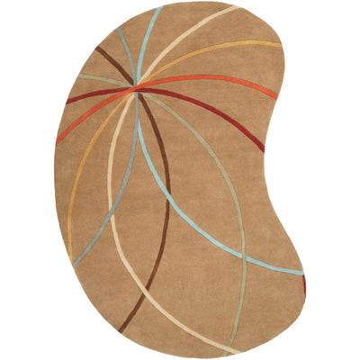 product image for Forum Wool Tan Rug Flatshot 5 Image 40