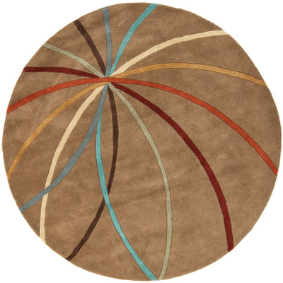 product image for Forum Wool Tan Rug Flatshot 6 Image 58