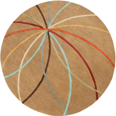 product image for Forum Wool Tan Rug Flatshot 7 Image 83