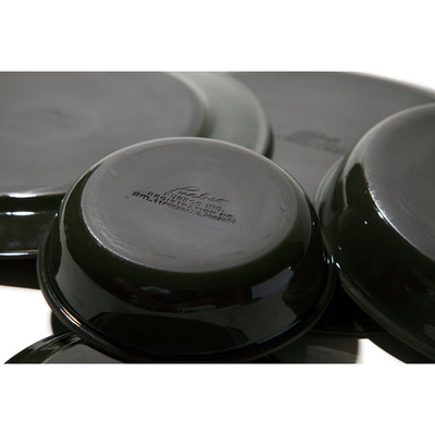 product image for forest green dinnerware bowls 9 14