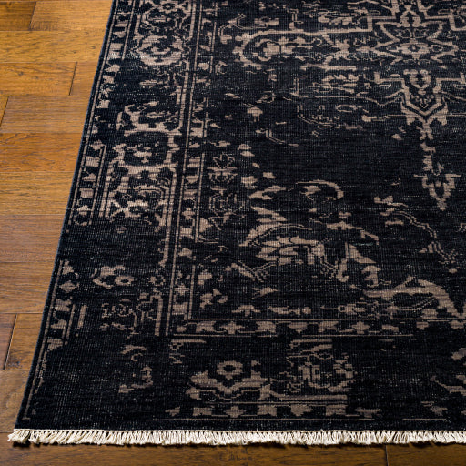 media image for Festival Nz Wool Black Rug Front Image 26