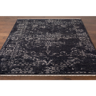 product image for Festival Nz Wool Black Rug Corner Image 18