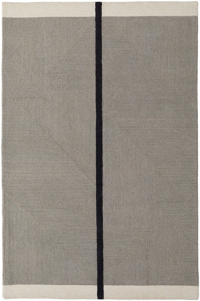 product image of ardon architectural mid century modern hand tufted gray black rug by bd fine mgrr8904gryblkh00 1 579