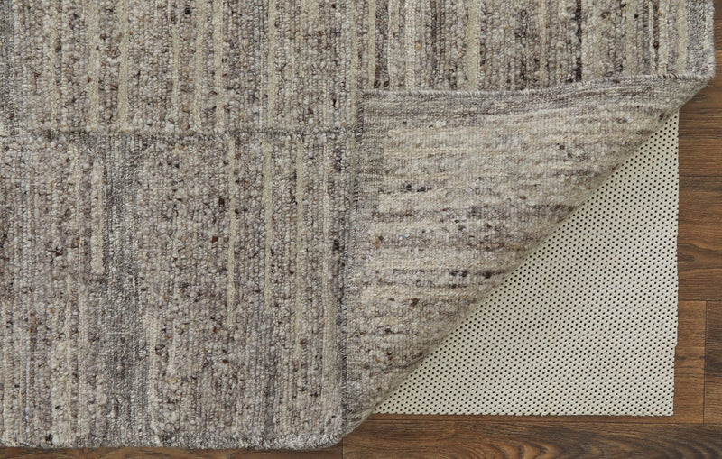 media image for Conor Abstract Gray/Ivory/Taupe Rug 3 226