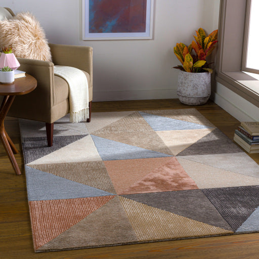 media image for Glasgow Viscose Multi-color Rug Roomscene Image 266