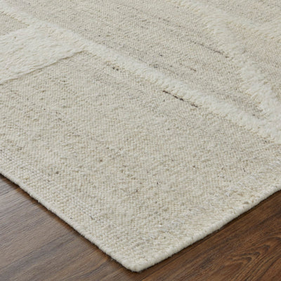 product image for saena checkered contemporary hand woven ivory beige rug by bd fine ashr8907ivybgep00 5 27