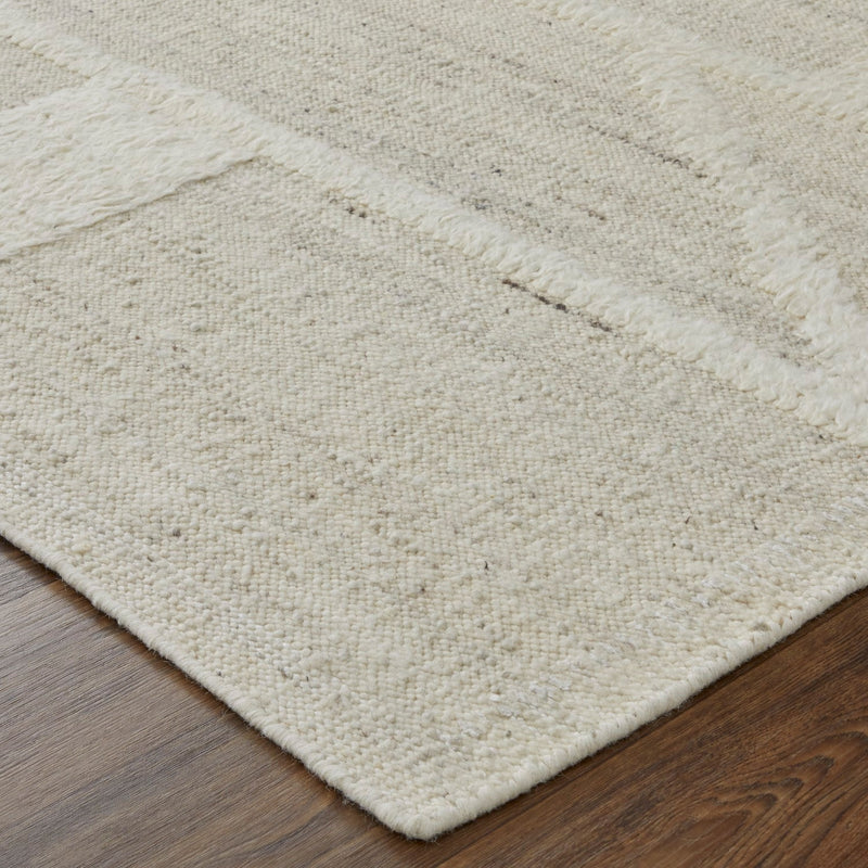 media image for saena checkered contemporary hand woven ivory beige rug by bd fine ashr8907ivybgep00 5 278