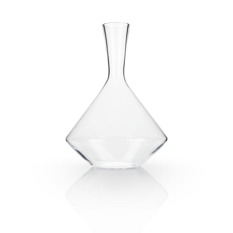 media image for angled crystal wine decanter 2 245