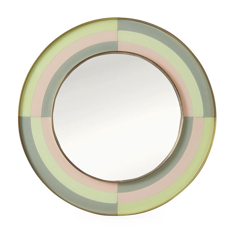 media image for harlequin round mirror by jonathan adler 1 289