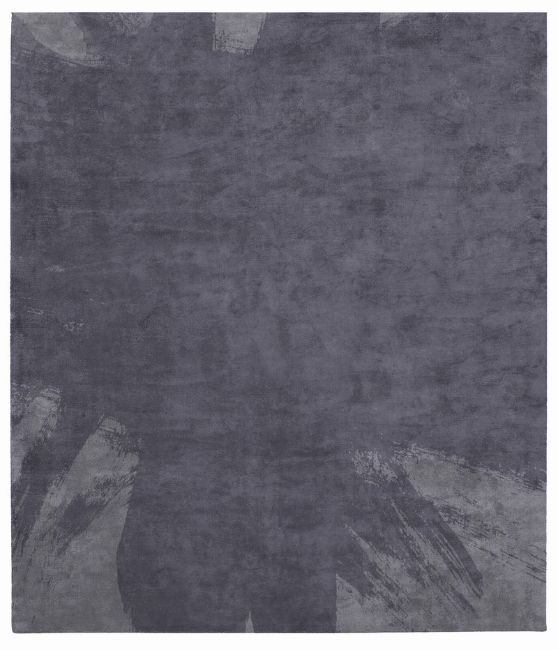 media image for Hanjiro Boogie Hand Tufted Rug in Dark Blue design by Second Studio 254