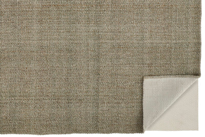product image for Siona Handwoven Solid Color Olive/Sage Green Rug 5 75