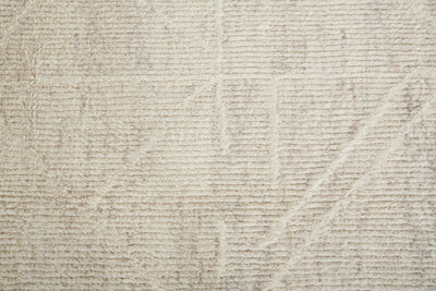 product image for Rheed Solid Color Ivory/Beige Rug 2 35