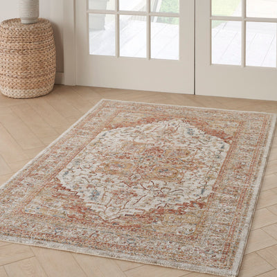 product image for Nourison Home Sahar Ivory Rust Vintage Rug By Nourison Nsn 099446898692 9 2
