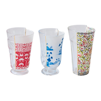 product image of Hybrid-Clarice Set of 3 Drinking Glasses design by Seletti 537