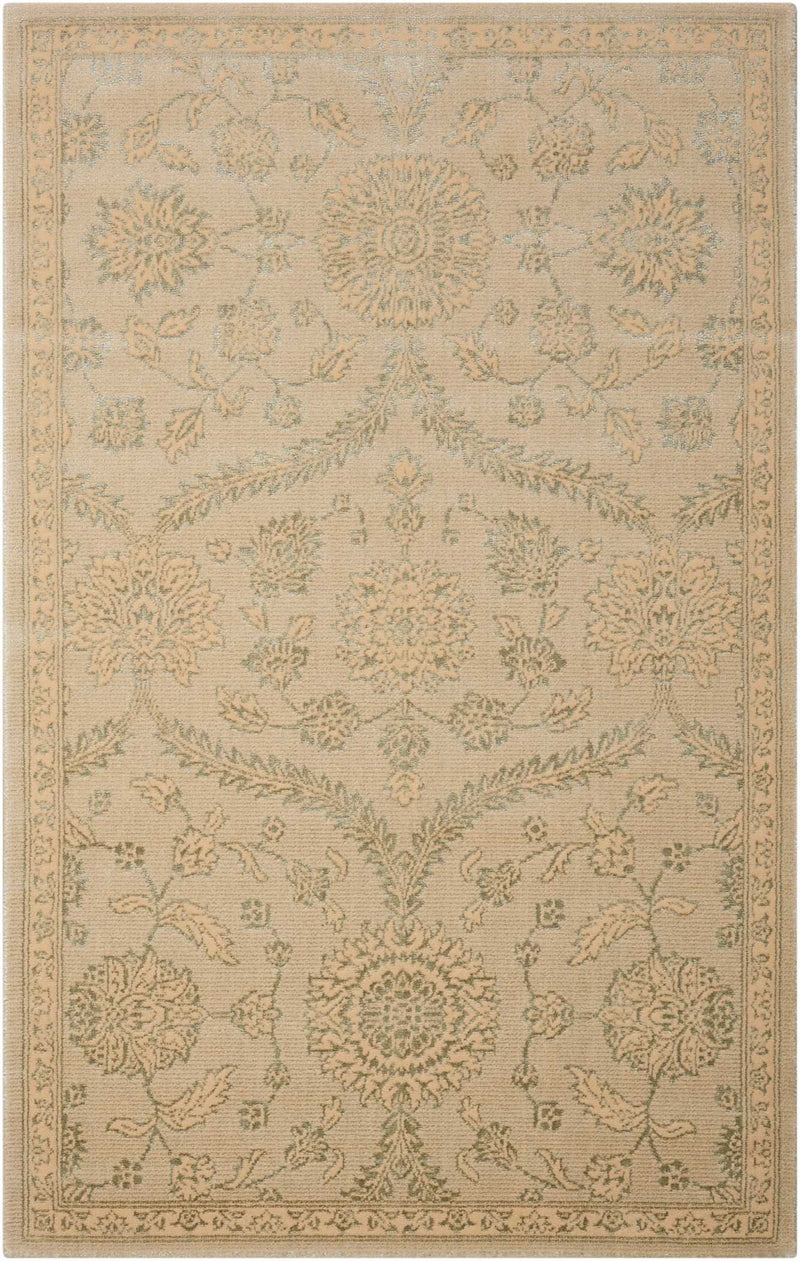 media image for luminance hand loomed cream mint rug by nourison nsn 099446194398 1 299