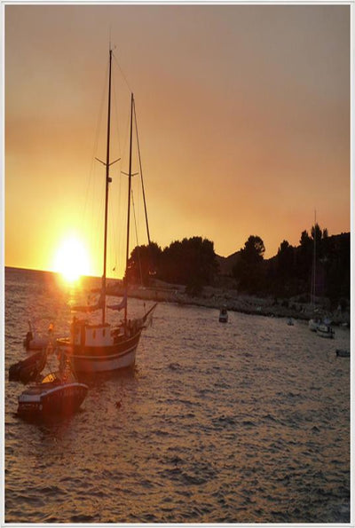 product image for adriatic sunset i by bd art gallery lba 52bu0065 bu fr1708 5 15