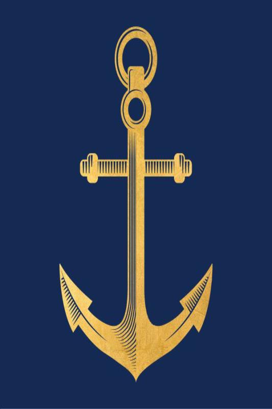 media image for marine symbol iv wall art 7 238