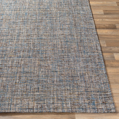 product image for Inola Wool Bright Blue Rug Front Image 13