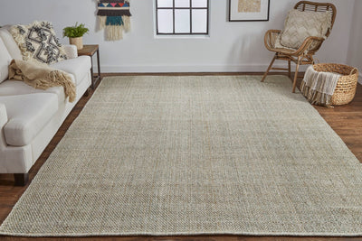 product image for Siona Handwoven Solid Color Olive/Sage Green Rug 6 92