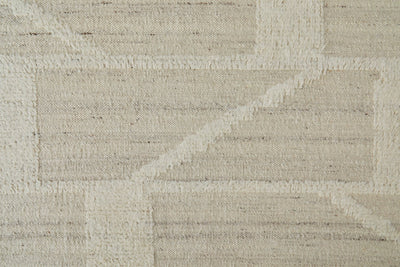 product image for saena checkered contemporary hand woven ivory beige rug by bd fine ashr8907ivybgep00 2 27
