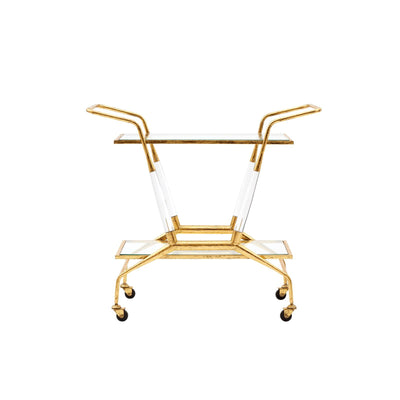 product image for Jepson Bar Cart in Gold design by Bungalow 5 85