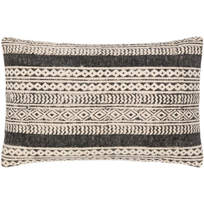 product image for Janya Cotton Black Pillow Flatshot 2 Image 10