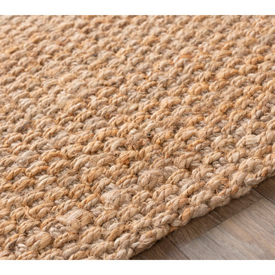 product image for Jute Woven Jute Wheat Rug Texture Image 34