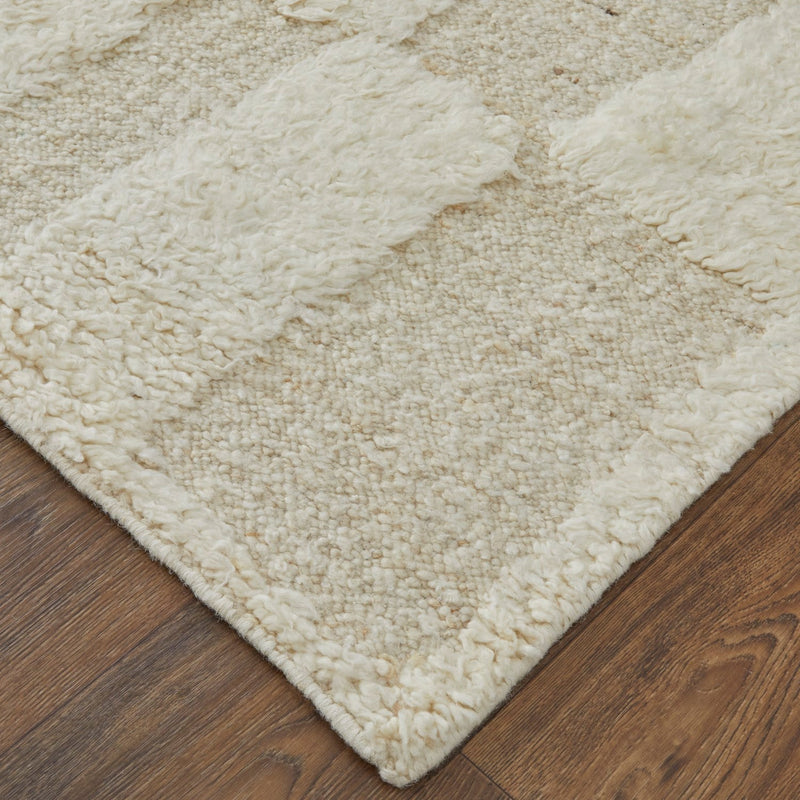 media image for saena linear contemporary hand woven beige ivory rug by bd fine ashr8908bgeivyp00 5 252