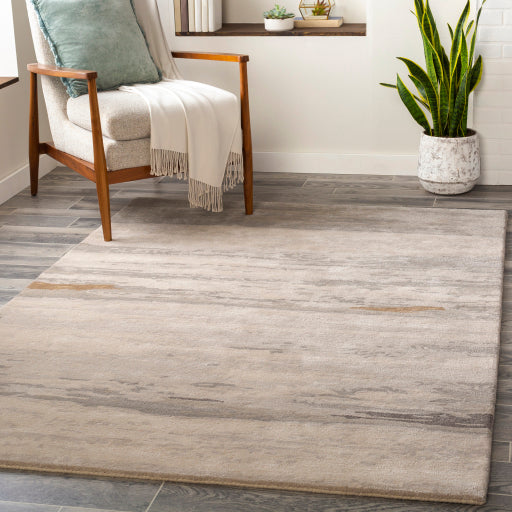 media image for Kavita Viscose Light Gray Rug Roomscene Image 2 232