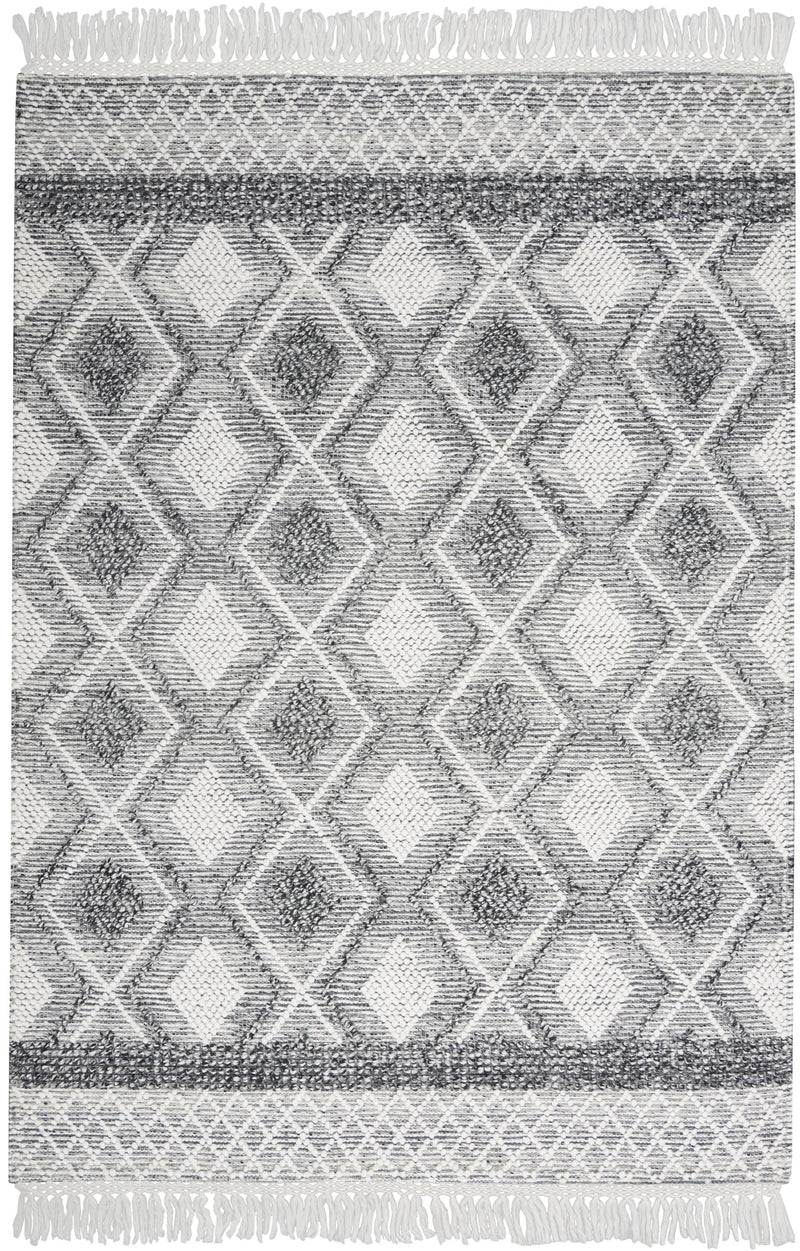 media image for series 3 handmade grey ivory rug by nourison 99446882684 redo 1 242