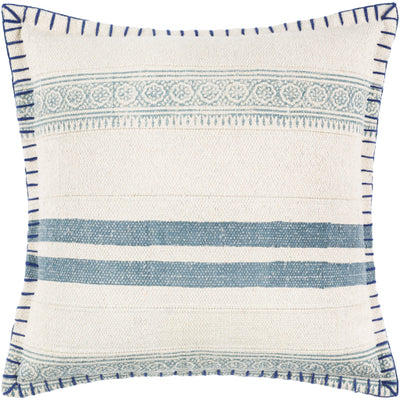 product image of Lola Cotton Navy Pillow Flatshot Image 587