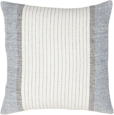 product image for linen stripe buttoned pillow kit by surya lnb004 1320d 2 2