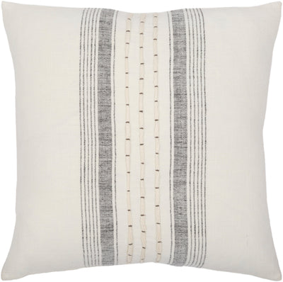 product image for linen stripe embellished pillow kit by surya lsp001 1320d 4 85