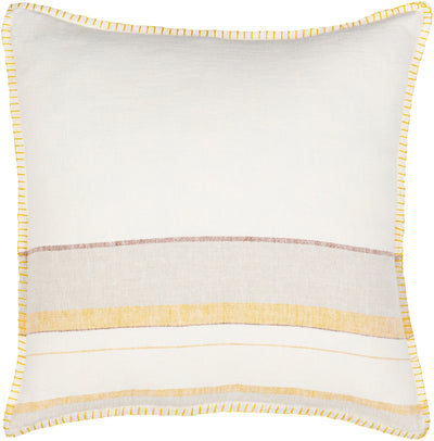 product image for linen stripe embellished pillow kit by surya lsp002 1320d 2 11