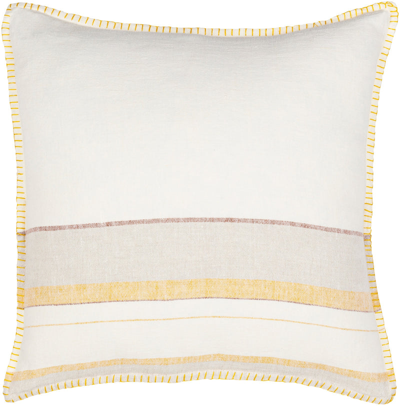 media image for linen stripe embellished pillow kit by surya lsp002 1320d 2 223