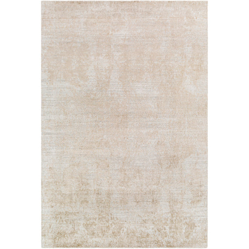 media image for Lucknow Viscose Beige Rug Flatshot Image 270