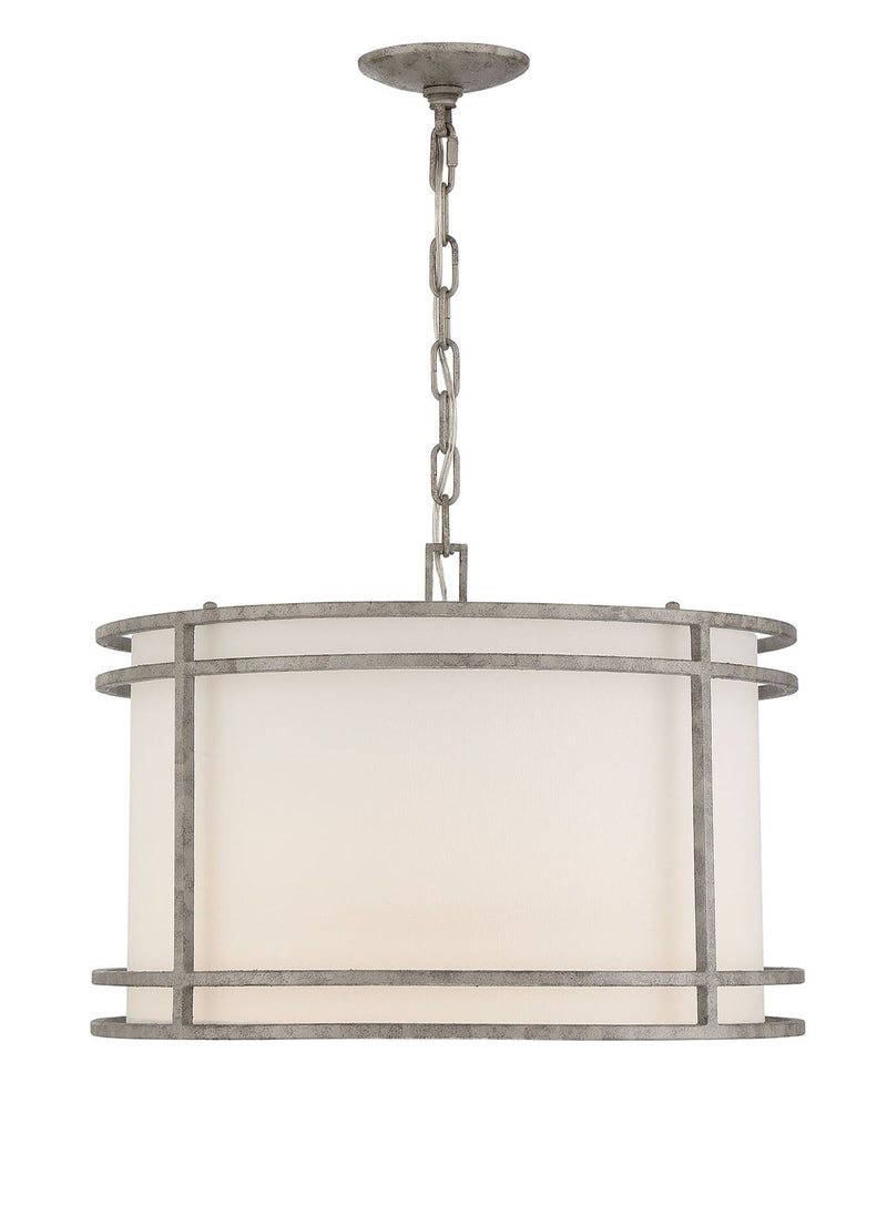 media image for Mila Transitional Shaded Drum Pendant By Lumanity 1 226