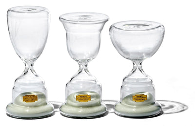 product image for trophy shaped sandglass white no 2 design by puebco 2 2