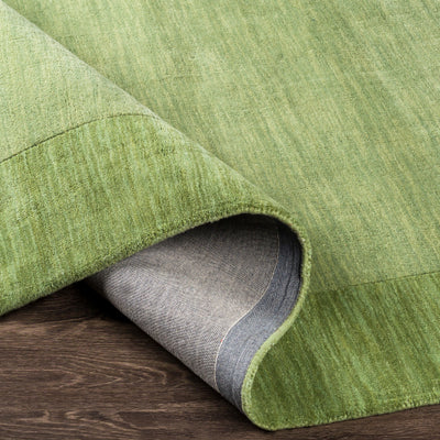 product image for Mystique Wool Grass Green Rug Fold Image 7