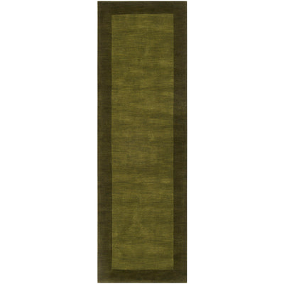 product image for Mystique Wool Dark Green Rug Flatshot 3 Image 87