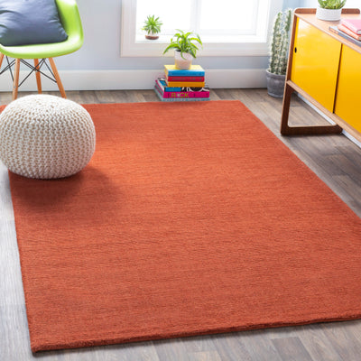 product image for Mystique Wool Burnt Orange Rug Roomscene Image 71