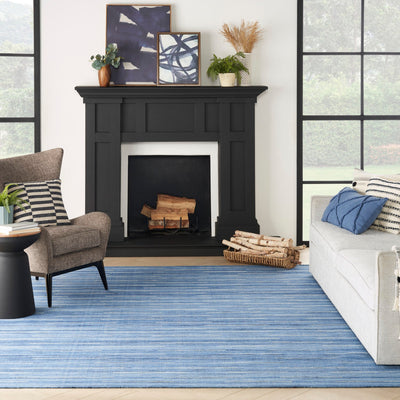 product image for Nourison Home Interweave Denim Modern Rug By Nourison Nsn 099446113153 8 94