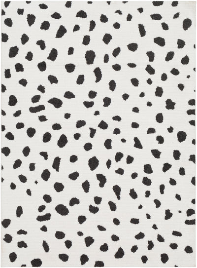 product image of moroccan shag rug in white black design by surya 2 1 569