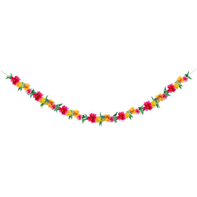 product image for bright blossom garland by meri meri mm 192193 2 33