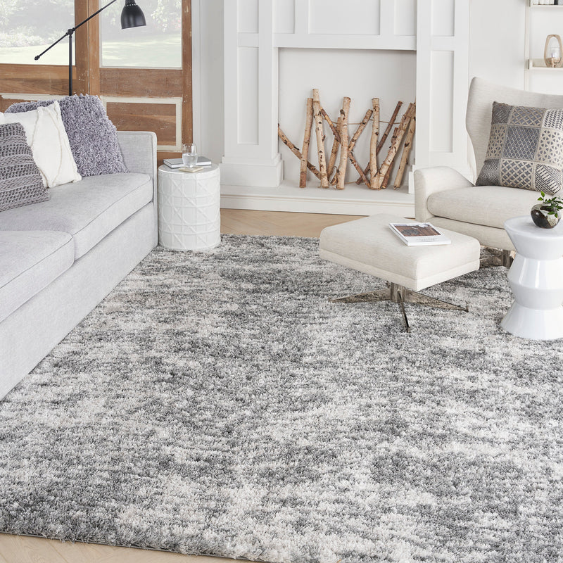 media image for dreamy shag charcoal grey rug by nourison 99446878403 redo 3 25