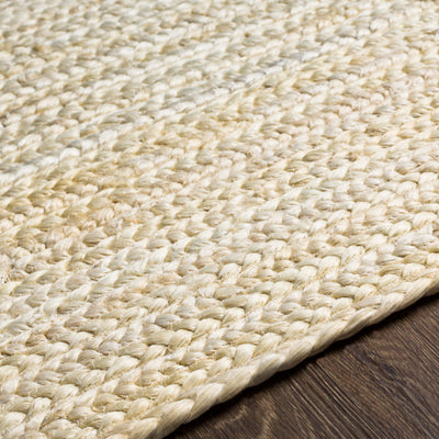 product image for Natural Braids Jute Ivory Rug Texture Image 13