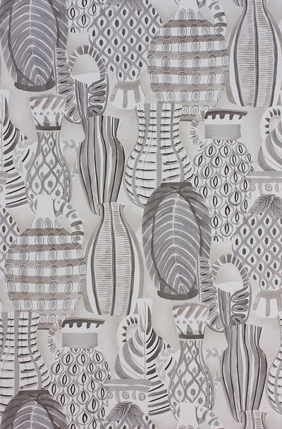 product image of Collioure Wallpaper in gray from the Les Reves Collection by Nina Campbell 54
