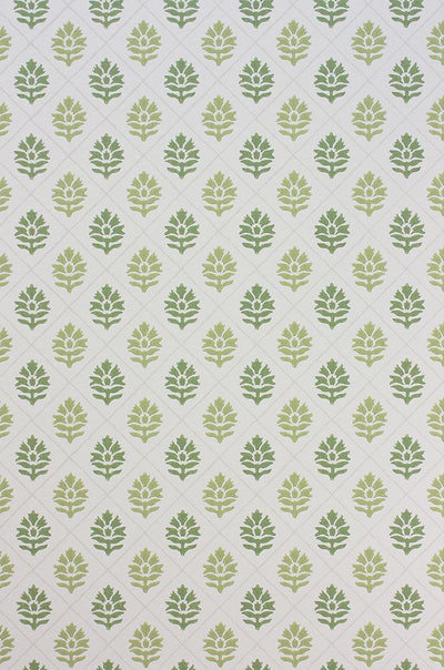 product image for Camille Wallpaper in green from the Les Reves Collection by Nina Campbell 69