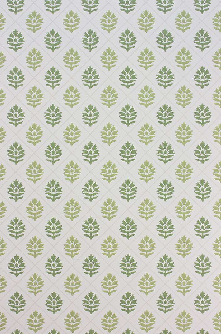 media image for Camille Wallpaper in green from the Les Reves Collection by Nina Campbell 234