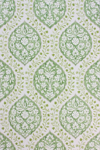 product image of Marguerite Wallpaper in green from the Les Reves Collection by Nina Campbell 576